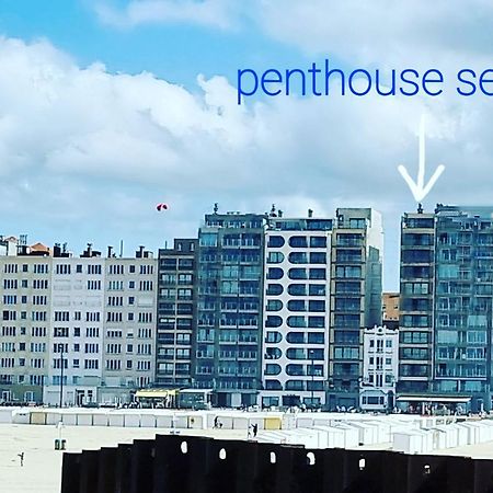 Ferienwohnung Penthouse Seaview Blankenberge Exterior foto