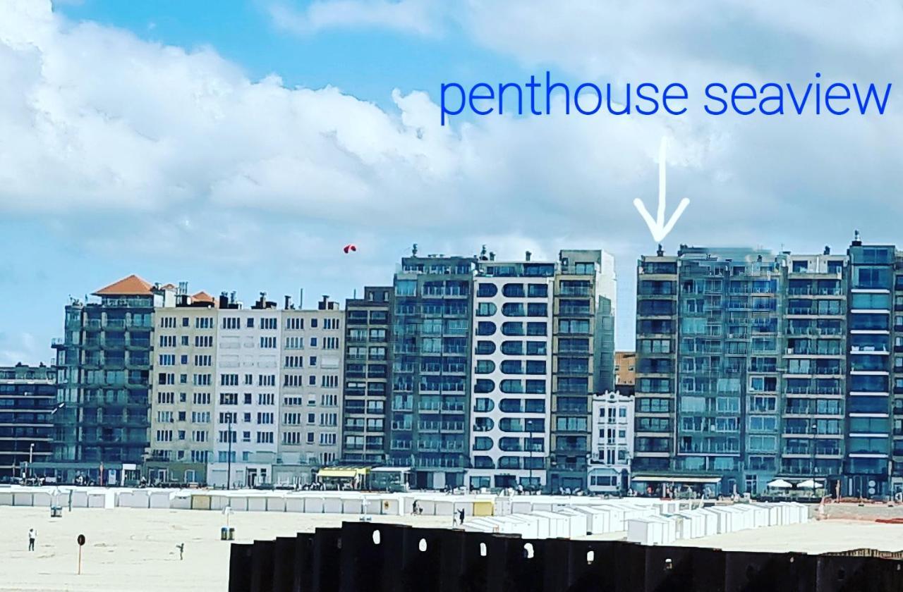Ferienwohnung Penthouse Seaview Blankenberge Exterior foto